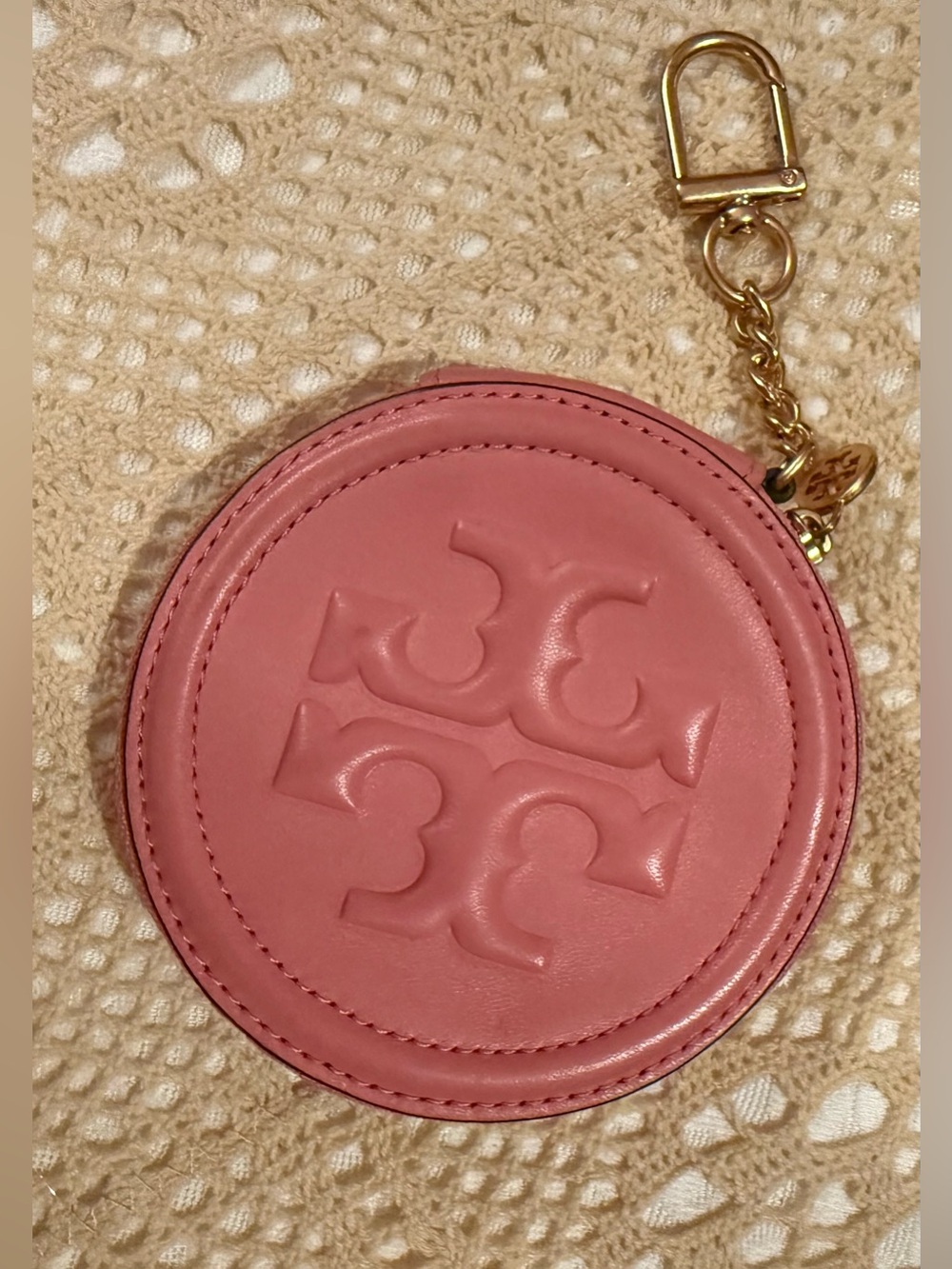 Tory Burch Fleming Coin Pouch - Picture 2 of 5
